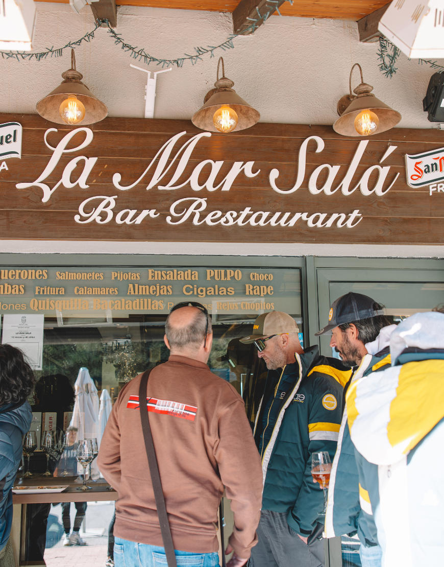 Clientes Sierra Nevada restaurante la mar salá