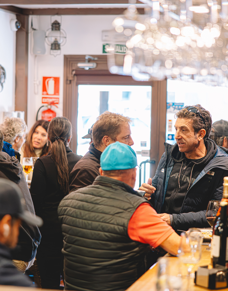 Clientes Sierra Nevada restaurante la mar salá